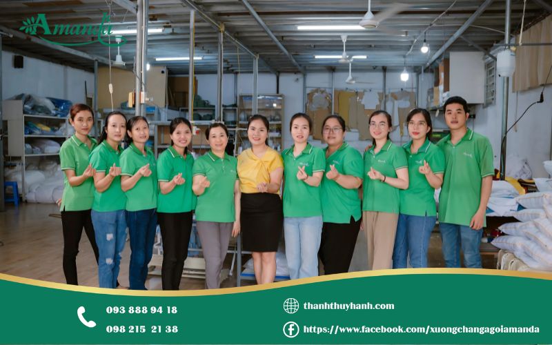 Amanda đơn vị may bộ mền gối học sinh chất lượng 