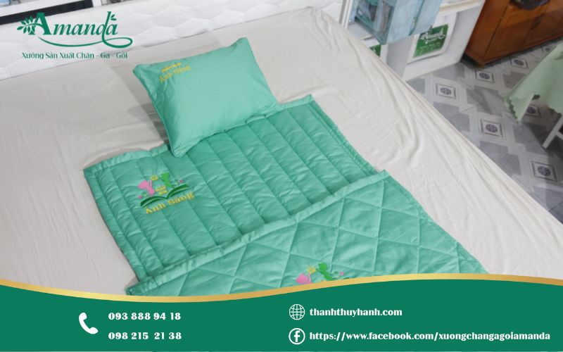 Tiêu chí chọn bộ mền gối cho bé