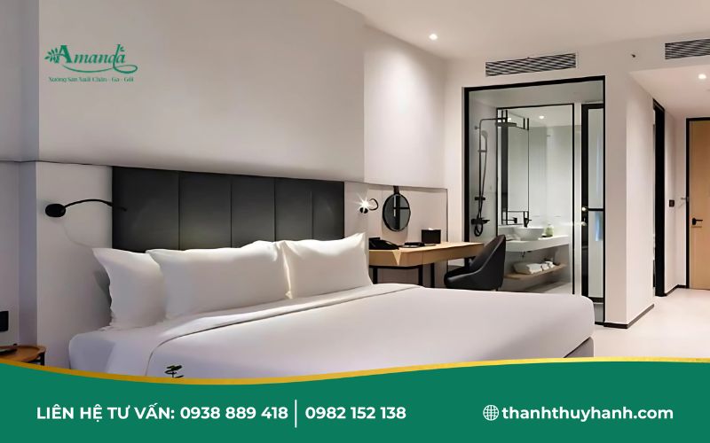 Đối tượng nào nên đặt may riêng chăn ga khách sạn?