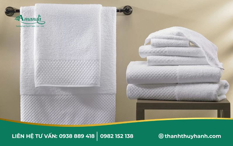 KÍCH THƯỚC KHĂN KHÁCH SẠN CHUẨN LÀ BAO NHIÊU?