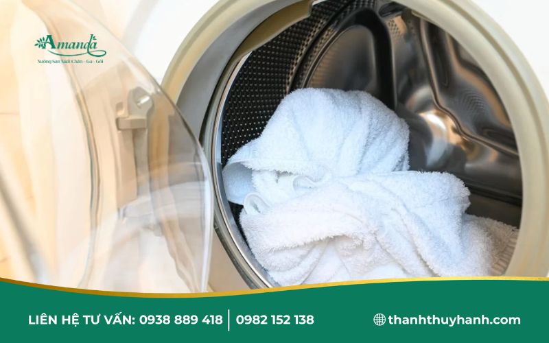 MẸO GIẶT KHĂN KHÁCH SẠN KHÔNG BỊ KHÔ CỨNG 