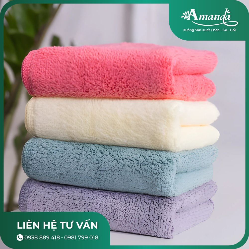 Khăn Nhuộm Màu Theo Yêu Cầu