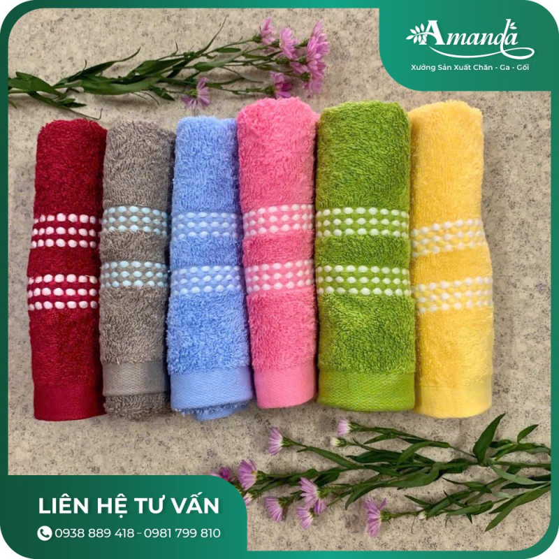Khăn Nhuộm Màu Theo Yêu Cầu )
