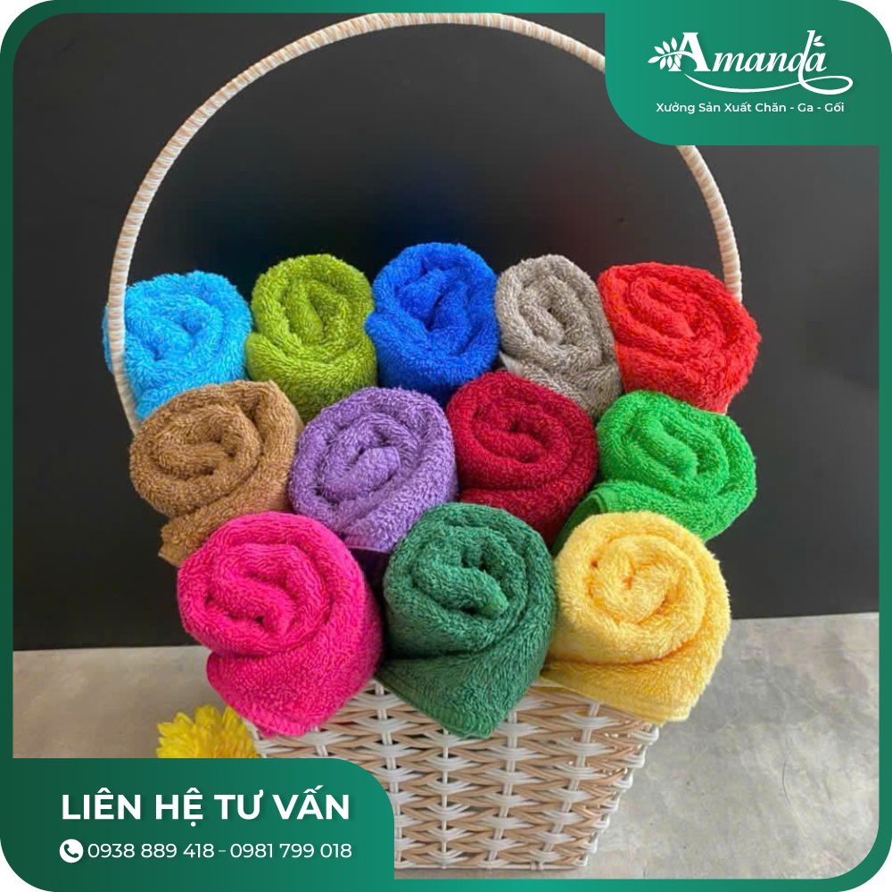 Khăn Nhuộm Màu Theo Yêu Cầu