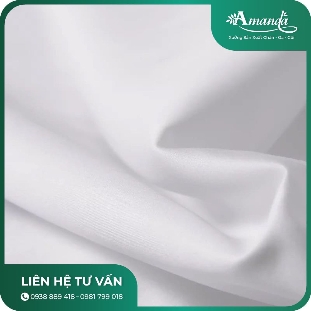 Chăn ga gối khách sạn Cotton T300